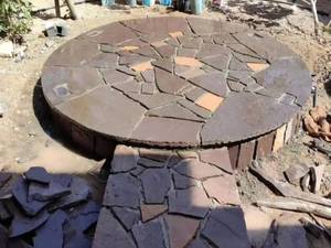 پیمانکاری سنگ لاشه آلاچق پیاده‌رو