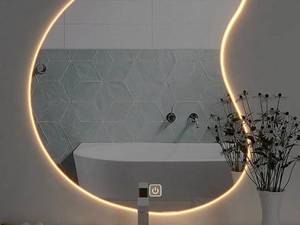قیمت آینه روشویی لاکچری