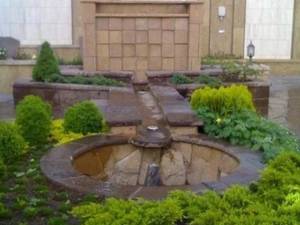 نصب و اجراي سنگ لاشه و سنگ مالون در کرج