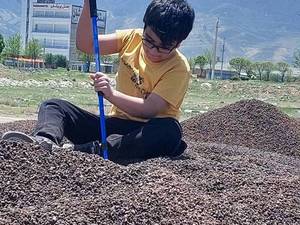 تولید و پخش پوکه معدنی ساختمانی از معدن