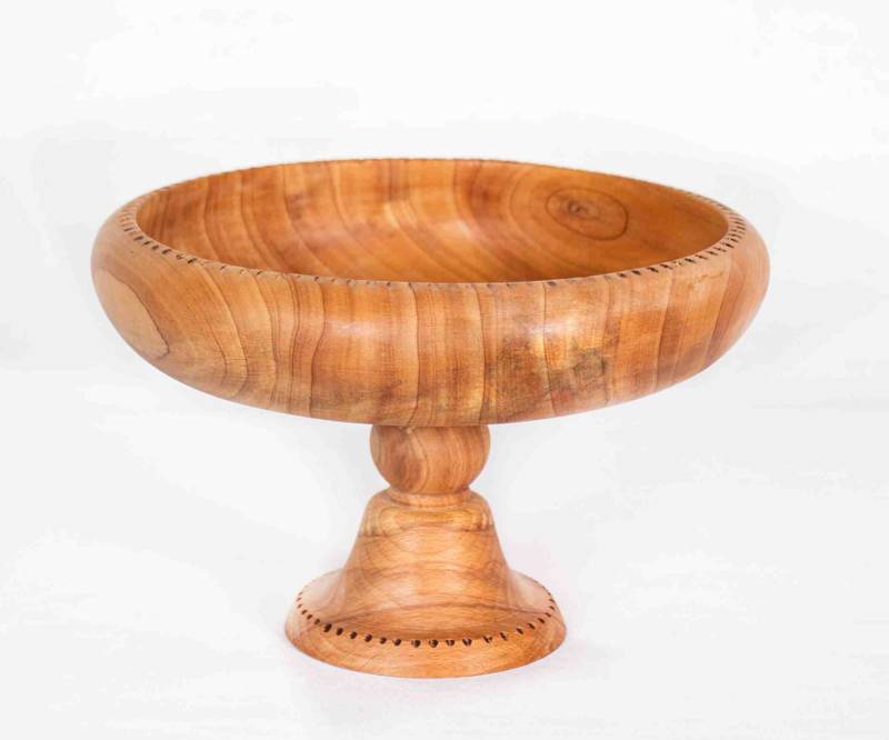 میوه خوری چوبی پایه دار