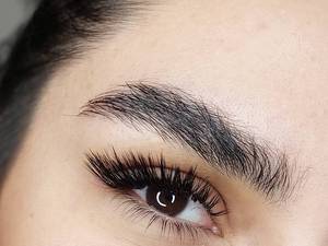 اکستنشن مژه اسپایکی فر