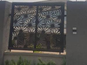 برش لیزری درب حیاط درشاداباد تهران