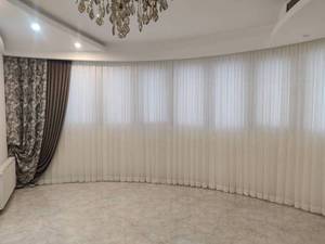 دوخت و نصب پرده سالن پذیرایی