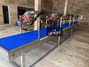 نوار نقاله جهت خنک کردن کیک و کلوچه