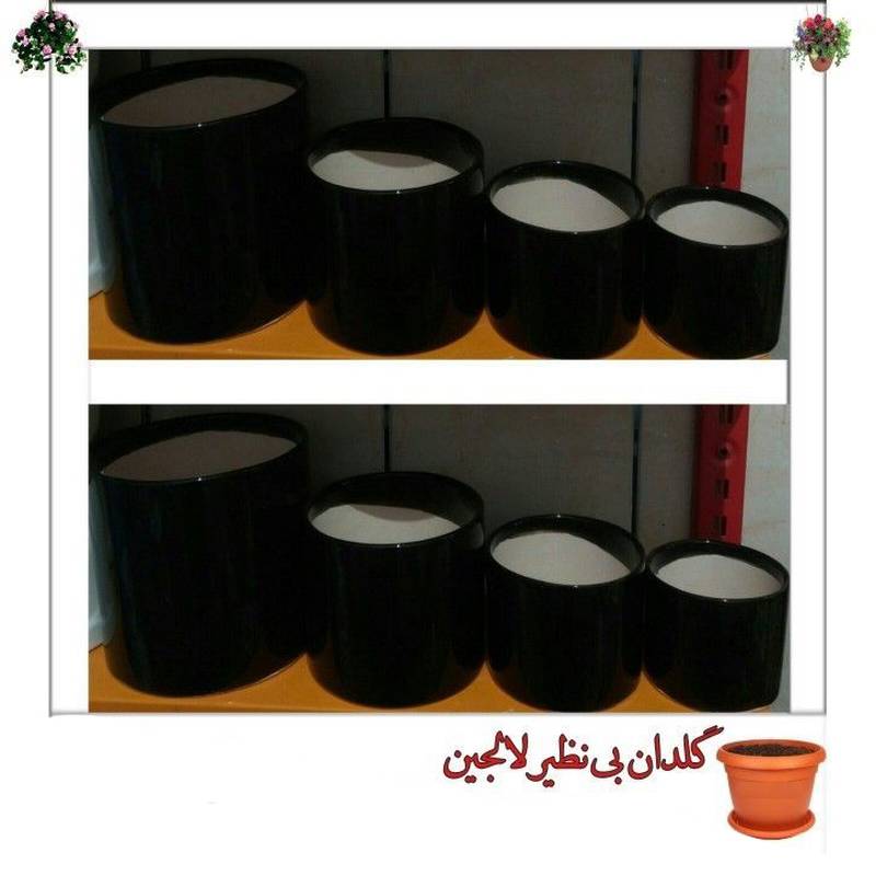 پخش گلدان استوانه ای کوره ای در لالجین
