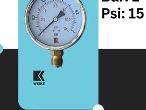 گیج استیل برنجی