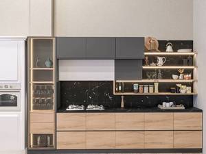 طراحی کابینت بار آشپزخانه