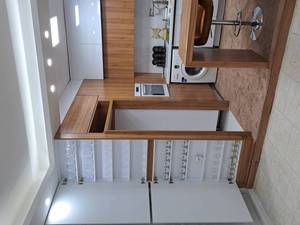 کابینت آشپزخانه دوپله