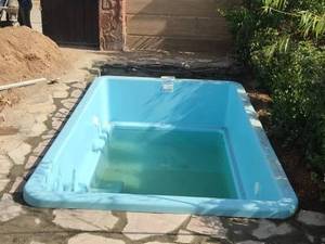 اجرای استخر آماده توکار در انزلی