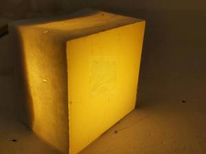  سنگ نورانی مربع ضد آب سایز 4 سانت در بوشهر