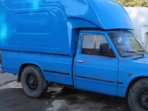 اتاق باربند فایبر گلاس آهنی نیسان در رشت