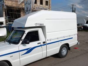 باربند اتاق فایبر گلاس آهنی پیکان وانت