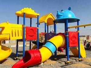 مجموعه بازی تاب و سرسره پارکی