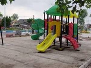 مجموعه بازی تاب و سرسره پارکی