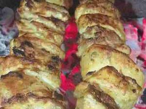 جوجه زعفرانی بدون استخوان