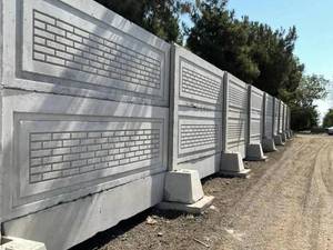 ساخت و فروش پایه بتن طرح دو رو نما