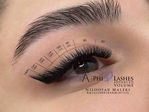 کاشت مژه والیوم حرفه ای در انزلی