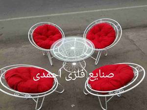 میز صندلی سبدی