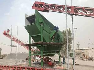 راه اندازه  دستگاه خط تولید ماسه در مازندران