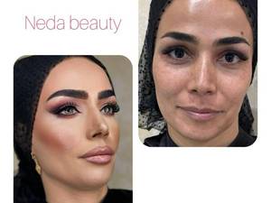 مدل آرایش جدید صورت ملایم و مجلسی
