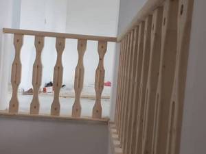 ساخت و اجرای نرده چوبی