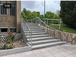 نرده استیل راه پله 304 ارزان