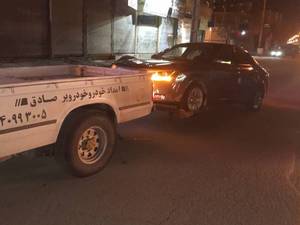 یدک کش شبانه روزی در مهاباد