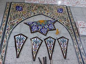 تولید کاشی هفت رنگ در مشهد