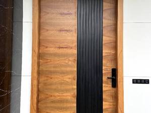 قیمت درب چوبی روکش ملچ در نور
