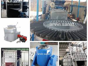 کوره ذوب آلومینیوم تولید شمش از ضایعات