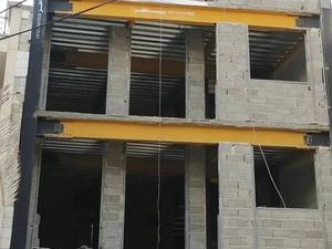 ساخت اسکلت فلزی جوشی و پیچ مهره ای