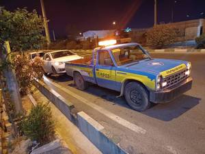 امدادخودرو در چاده هراز