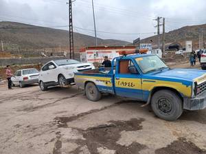 امدادخودرو در چاده هراز
