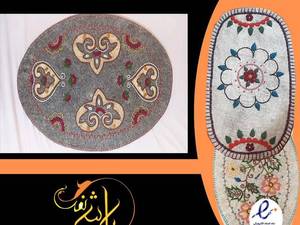 نمد پادری بیضی شکل 