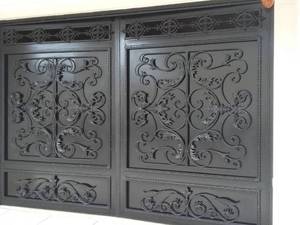 اجرای شاسی کشی نما و نصب فرفورژه نما