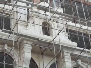 اجرای شاسی کشی نما و نصب فرفورژه نما