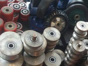 قرقرهای کاوردار فولادی