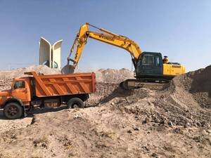 قیمت اجاره ساعتی بیل مکانیکی قزوین