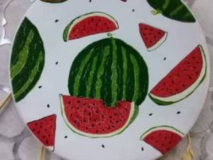 آموزش نقاشی روی سفال