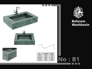 روشویی سرامیکی مدل B1