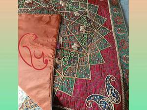 رومیزی ترمه دوزی اعلا 