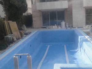 ساخت صفر تا صد استخر روباز  گیلاوند دماوند