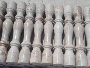 طراحی و ساخت نرده گرد سنگی در سراب