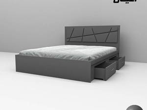 تخت خواب دونفره اعیان مدل FH607