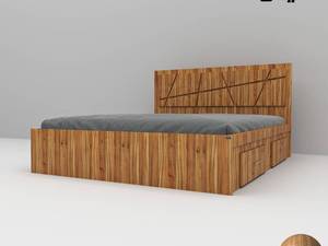 تخت خواب دونفره اعیان مدل FH607