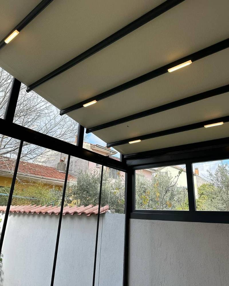 قیمت سقف شیشه ای متحرک در کرج