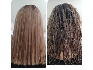 اجرای رنگ و لایت مو بدون آسیب در انزلی