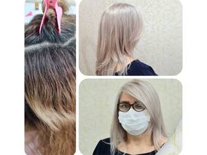اجرای رنگ و لایت مو بدون آسیب در انزلی