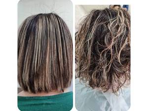 اجرای رنگ و لایت مو بدون آسیب در انزلی